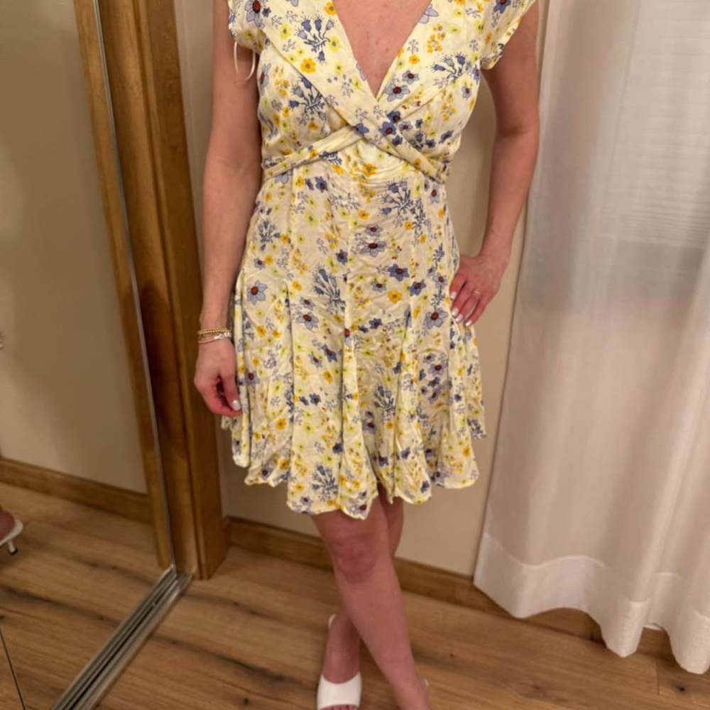Floral Yellow Dress